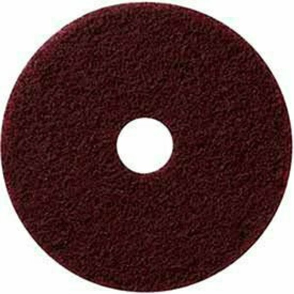 Global Industrial 13in Stripping Pad, Purple, 5PK 261880PL